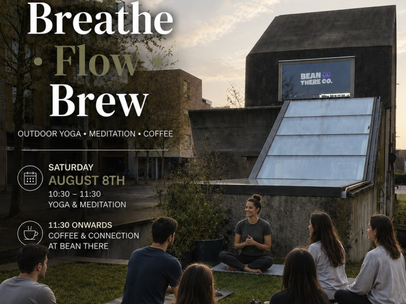 Breathe • Flow • Brew - Yoga, Meditation, Relaxation