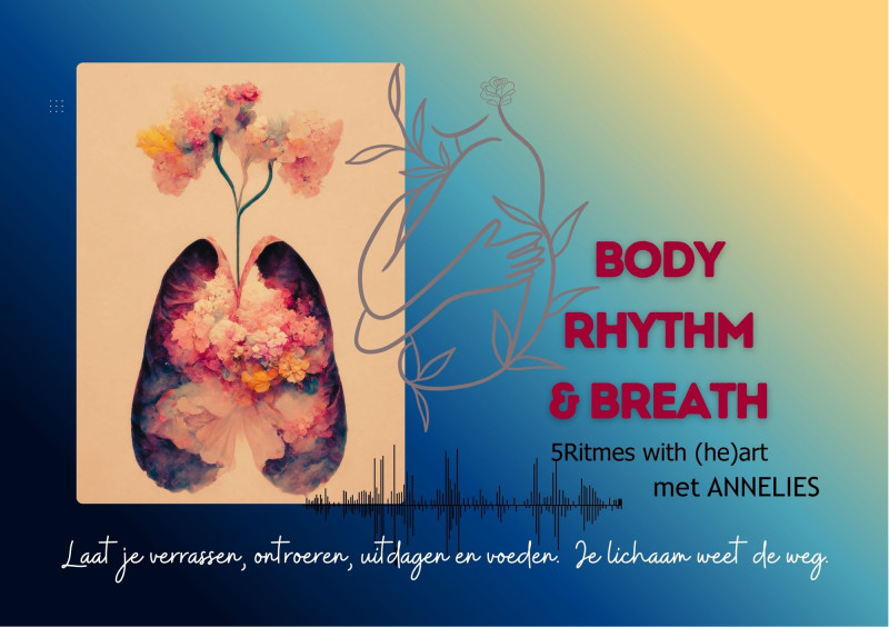 body, rhythm & BREATH - 5ritmes & tekenen VOL - 5 Rhythms, Meditation, Creativity