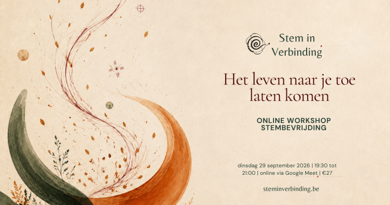 Het leven naar je toe laten komen