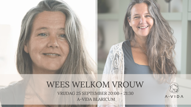 Wees Welkom Vrouw met Tabitha (DANA Maand)
