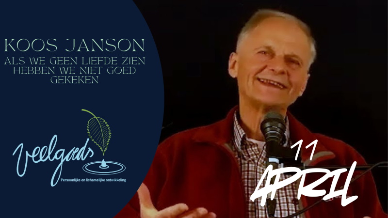 HeeL ons leven staat in het licht! Lezing Koos Janson ,  - Belevingslezingen