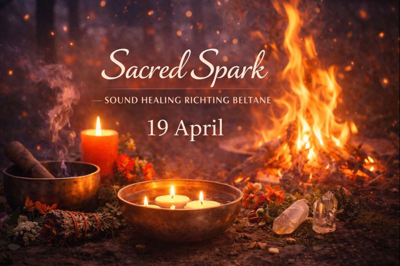 Sacred Spark – Sound Healing richting Beltane - Guérison par le son, Bain sonore, Fêtes celtiques de l’année