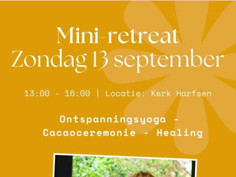 Mini – Retreate Ontspanningsyoga – Cacao – Healing