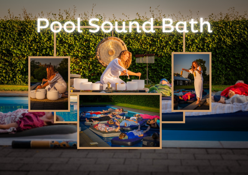 Regio Nijmegen Pool Sound Bath - drijvend op het water - Sound Bath, Singing Bowls, Sound Journey