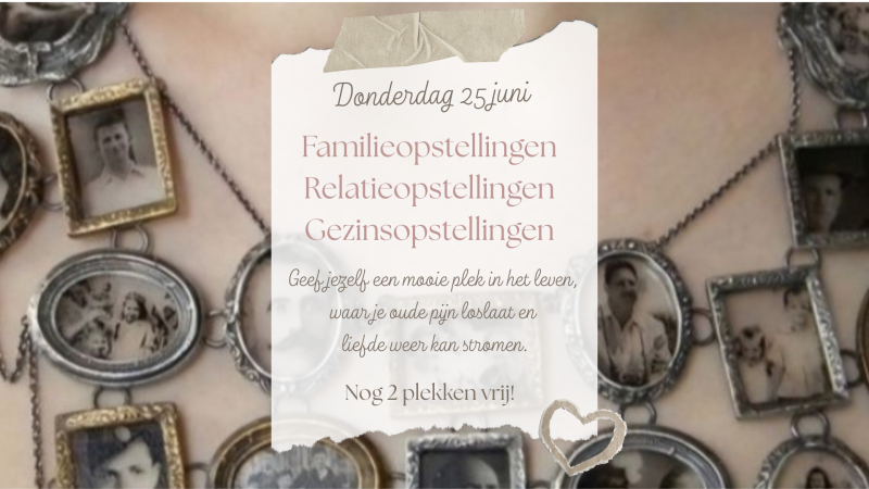 Familie, Relatie en GezinsOpstellingen