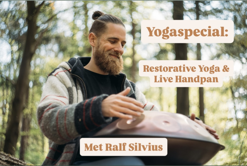 Restorative Yoga met Live Handpan