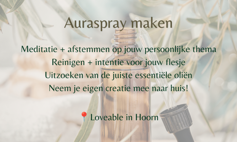 Auraspray maken - Geurtje voor je ziel