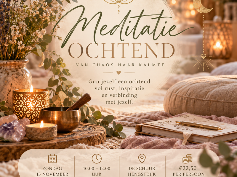 Meditatie ochtend  - Verbinding, Ontspanning, Zelfliefde