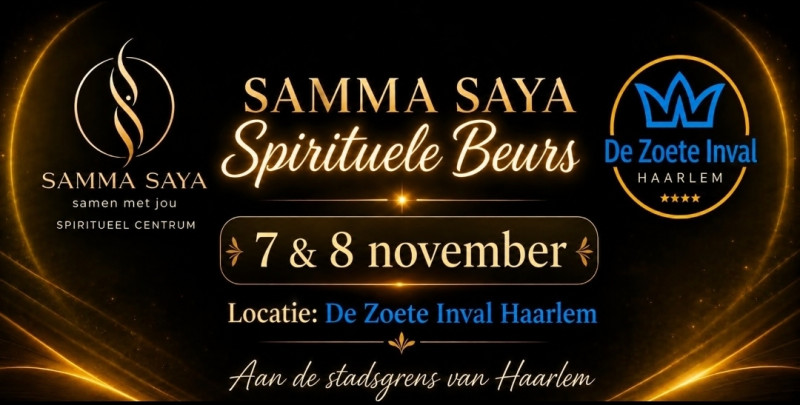 Spirituele beurs Samma Saya Haarlem