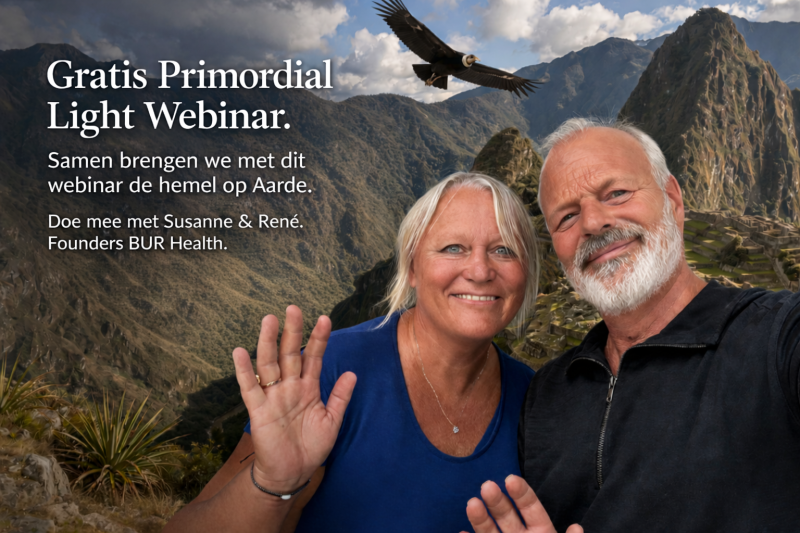 Gratis Primordial Light Webinar. Verlichting van plekken & Zielen.