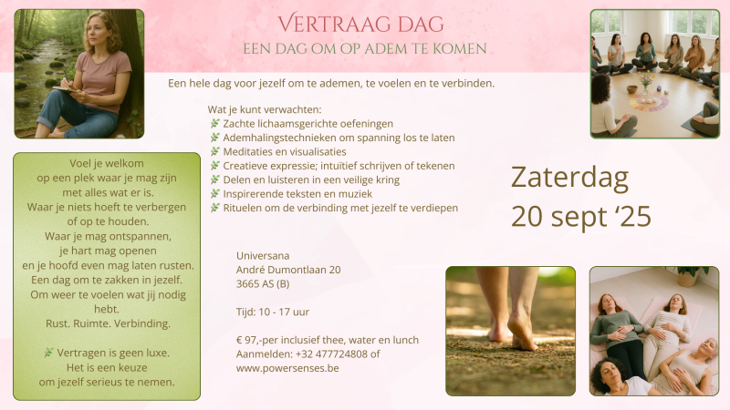 'Vertraag' dag in As B