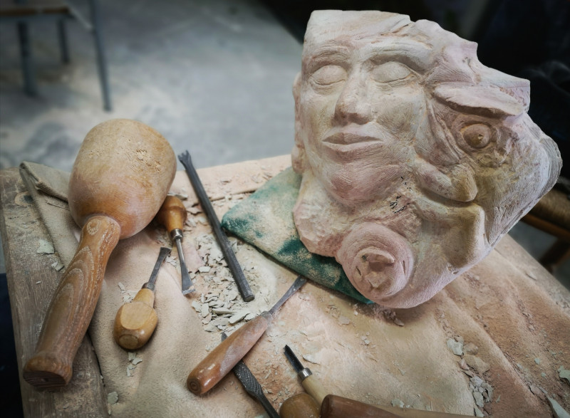 Creatieve vakantieweek beeldhouwen, boetseren, schilderen