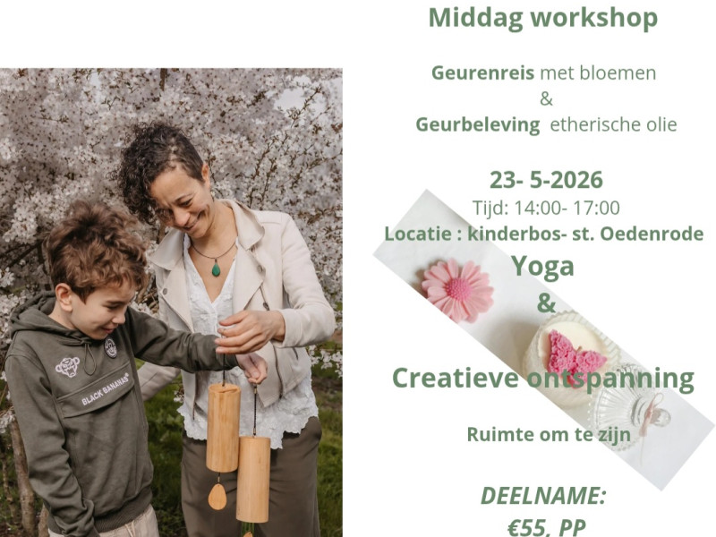Geurenreis met bloemen & etherische oliën