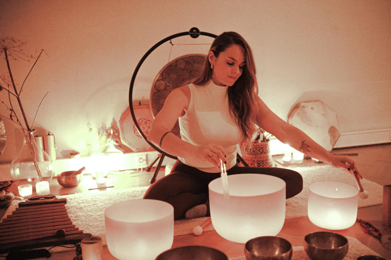Sauna & Sound - Voyage sonore-bain sonore, Guérison par le son, Cérémonie de cacao