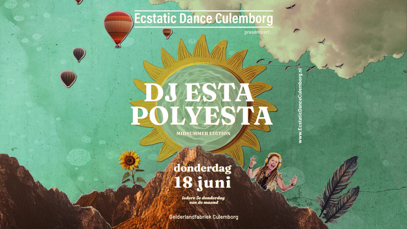 Ecstatic Dance Culemborg || DJ ESTA POLYESTA || Midden Nederland