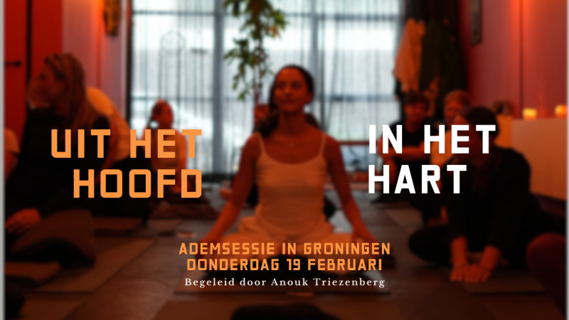 Verbonden ademsessie 🌬️Van hoofd naar hart ♥︎ in Groningen! - Ademwerk, Ademcirkel, Verbinding