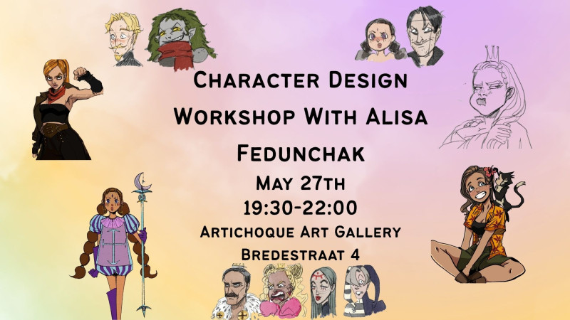 Character Design Workshop with Alisa Fedunchak