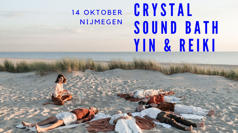 • Crystal Sound Bath, Yin & Reiki • 🌀 
