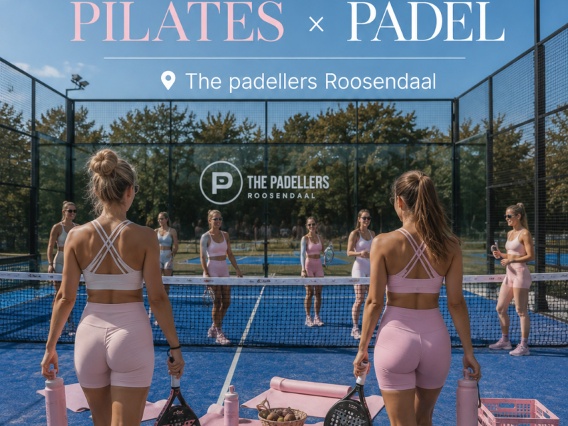 Pop up pilates x padel 10.00 uur