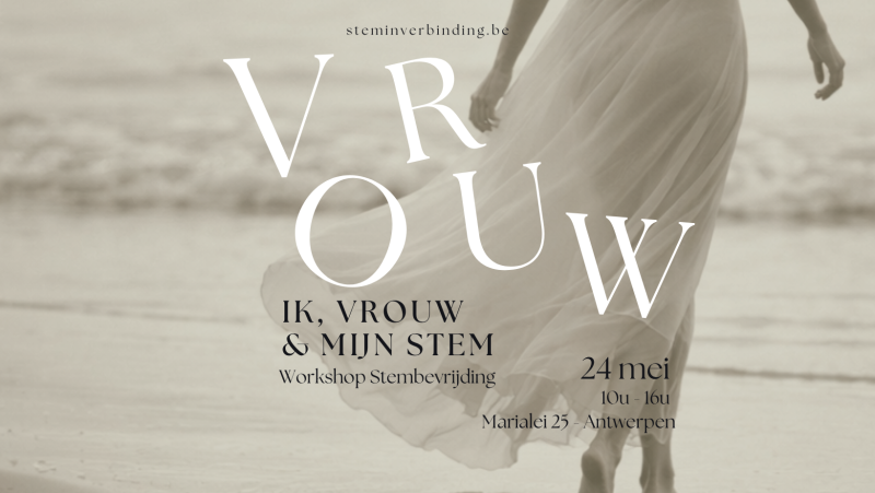 IK, VROUW & MIJN STEM - Workshop Stembevrijding