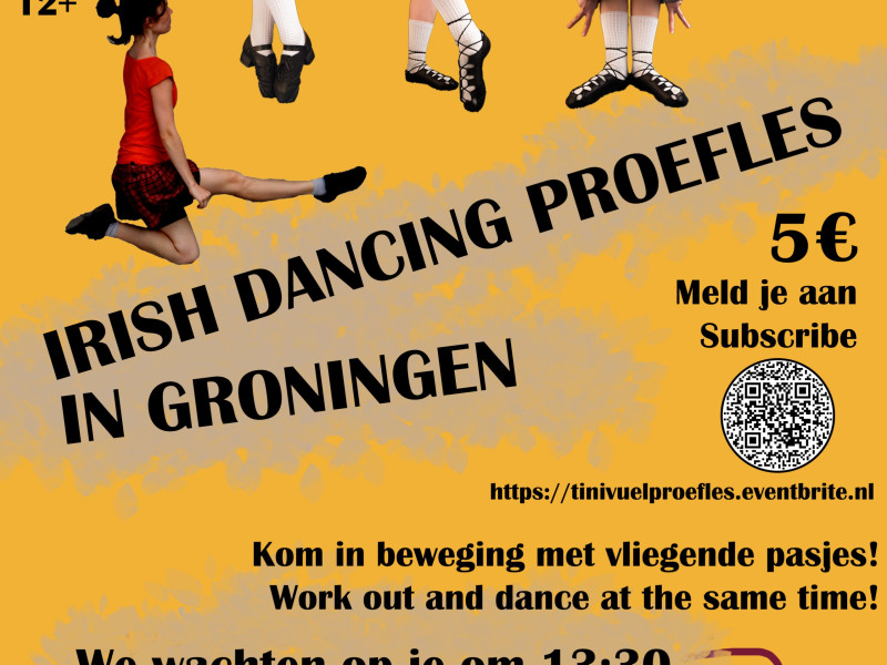 Irish Dance Class TryOut!! in Groningen