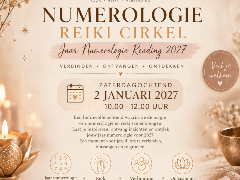 ✨ Numerologie Reiki Cirkel