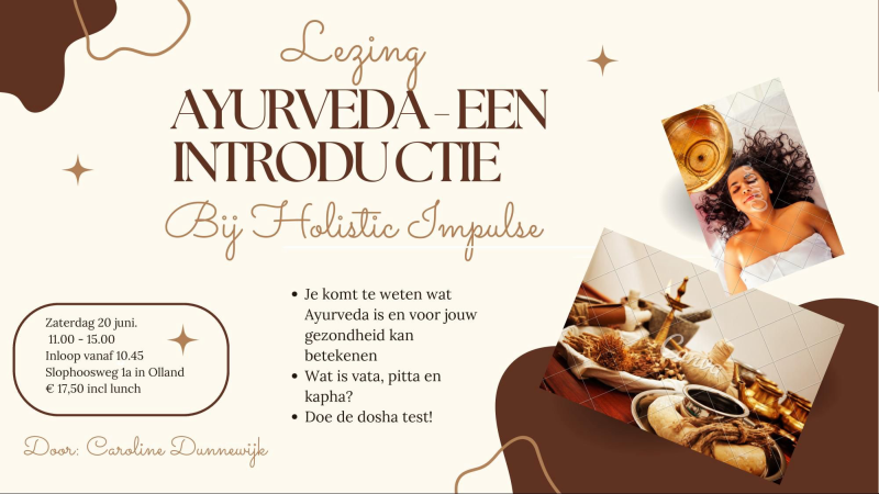 Lezing: Ayurveda-een introductie