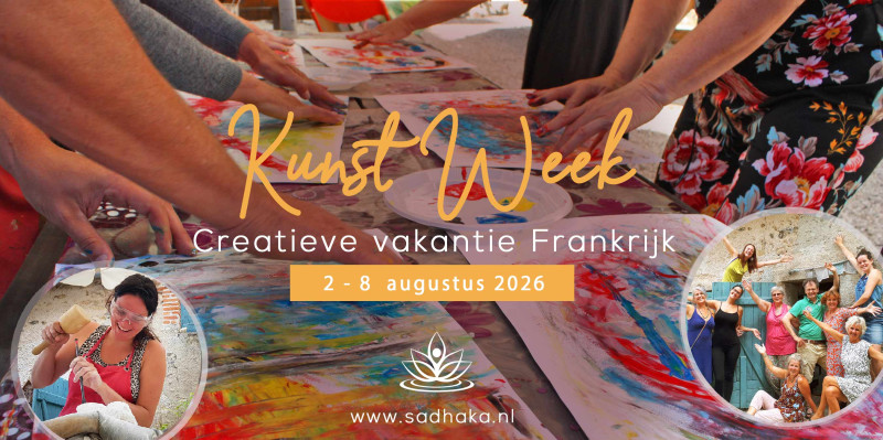 Kunstweek bij Sadhaka in Frankrijk
