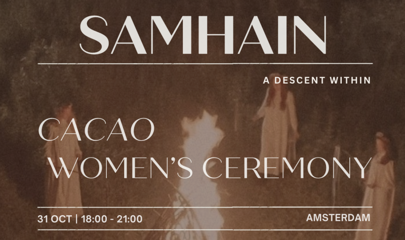 SAMHAIN — a descent within — Women’s Cacao Ceremony