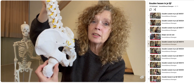 OPEN LES - Gouden Lessen in je Lijf Online - Self-care, Body Awareness, Breathwork