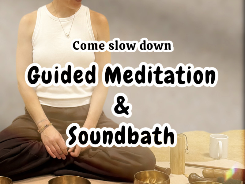 Guided meditation & Soundbath