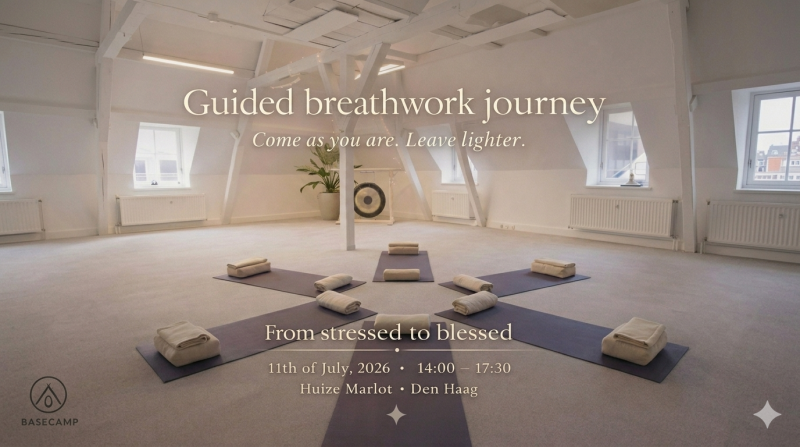 Breathwork journey - come as you are, leave lighter