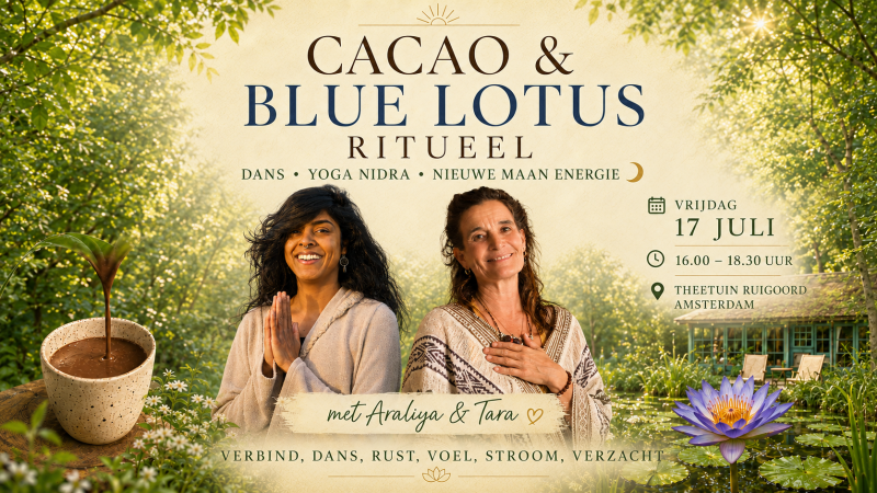 Sacred Waters: Nieuwe maan reis door cacao, lotus, dans en diepe rust