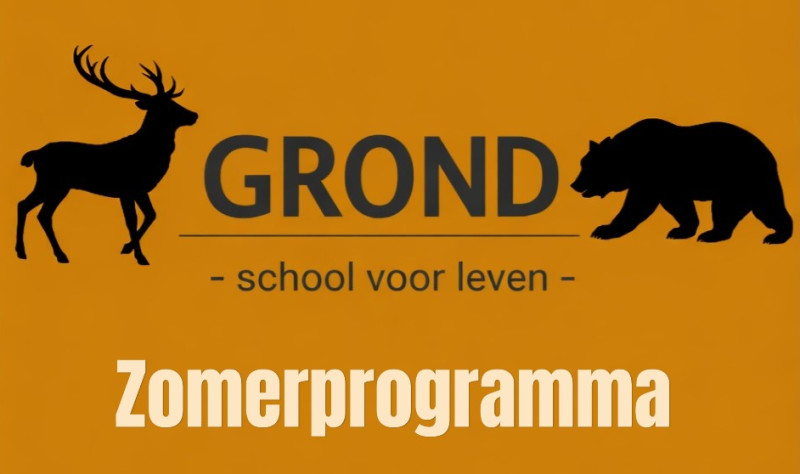 Grond- School voor leven - Zomerprogramma - Créativité, Parent-enfant, Développement de la conscience