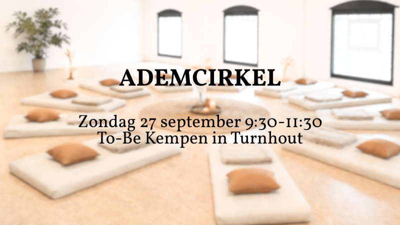 Ademcirkel Turnhout 27/9