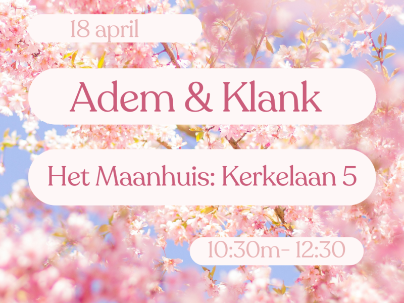 Adem & Klank - Ademwerk, Ademcirkel, Klankschalen