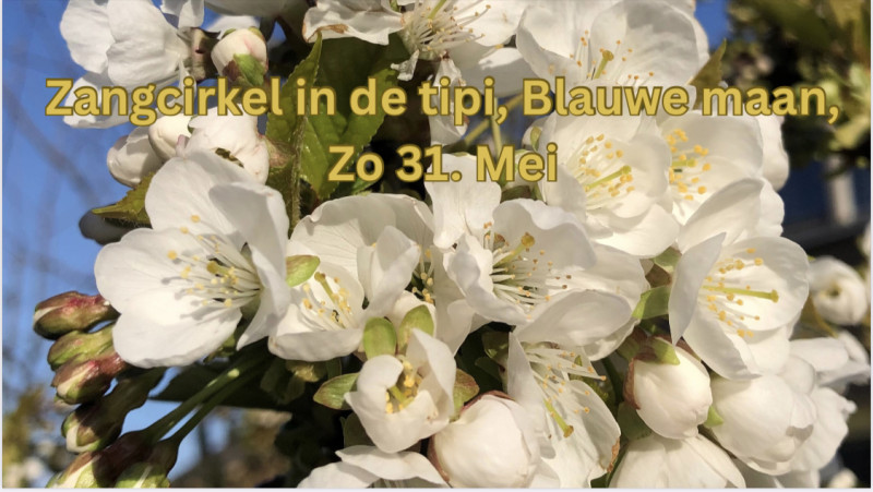 Zangcirkel in de tipi