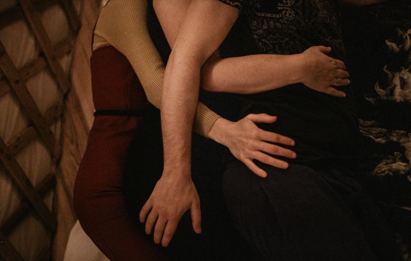 Being held