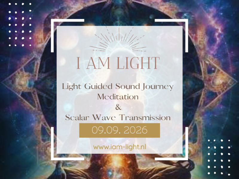 Light Guided Sound Journey & Scalar Wave Transmission