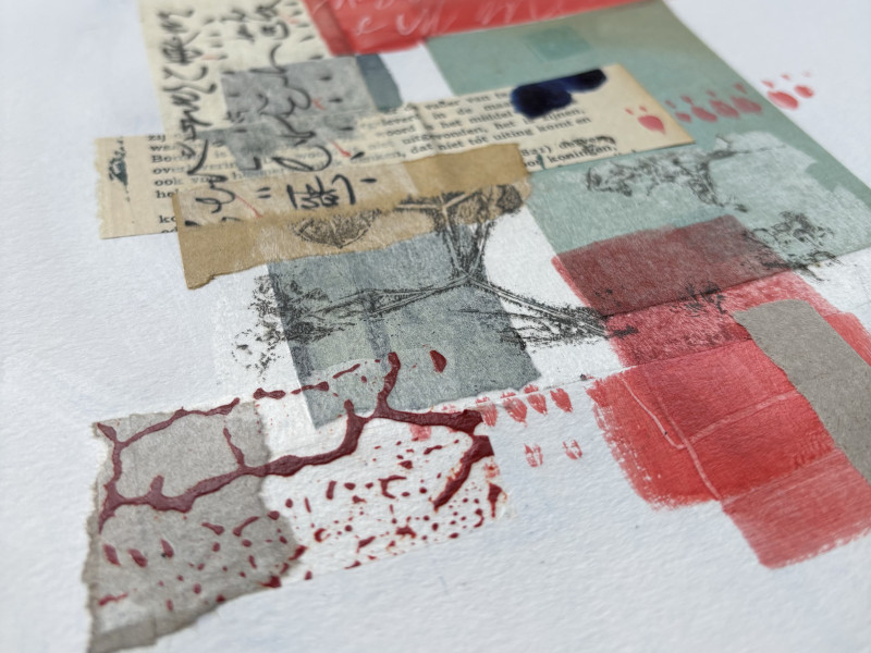 Collage Lab XL - vierweekse mixed-media cursus