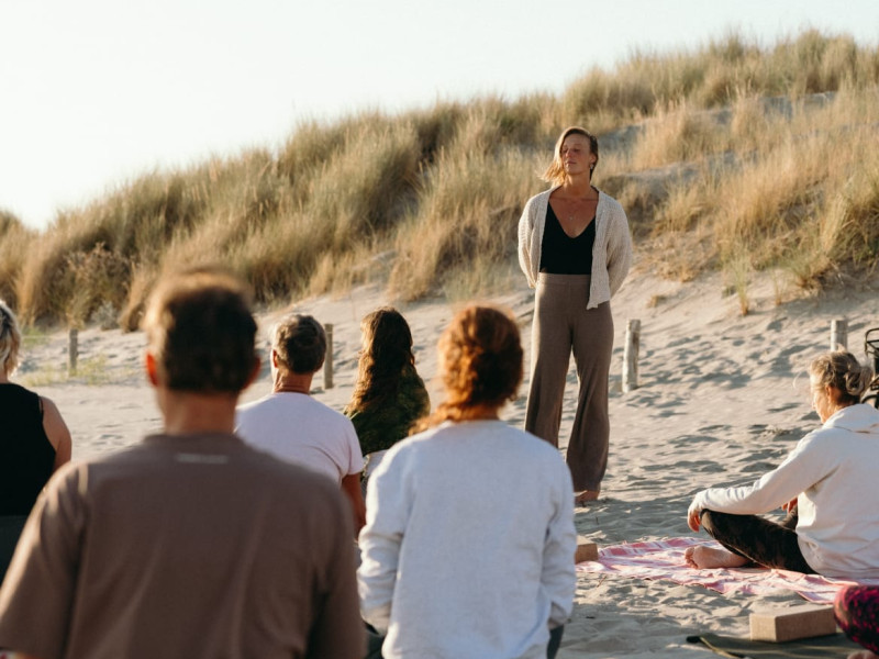 Beach Yoga