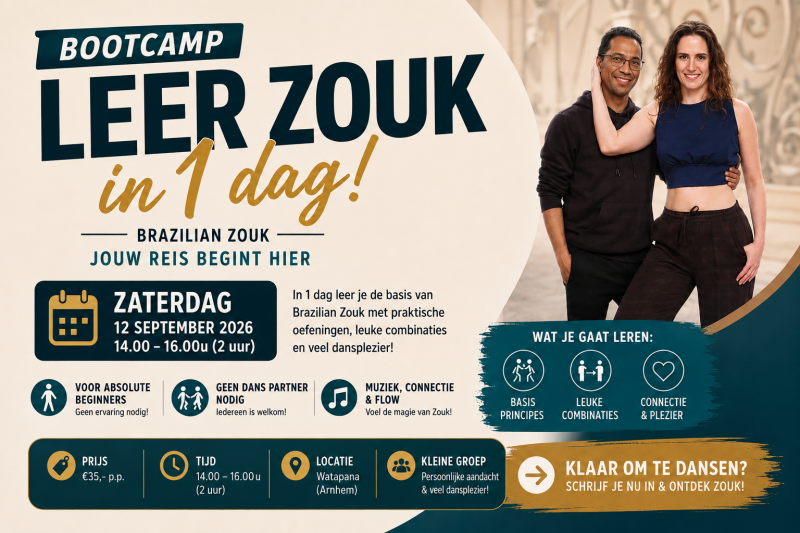Brazilian Zouk Beginners Bootcamp