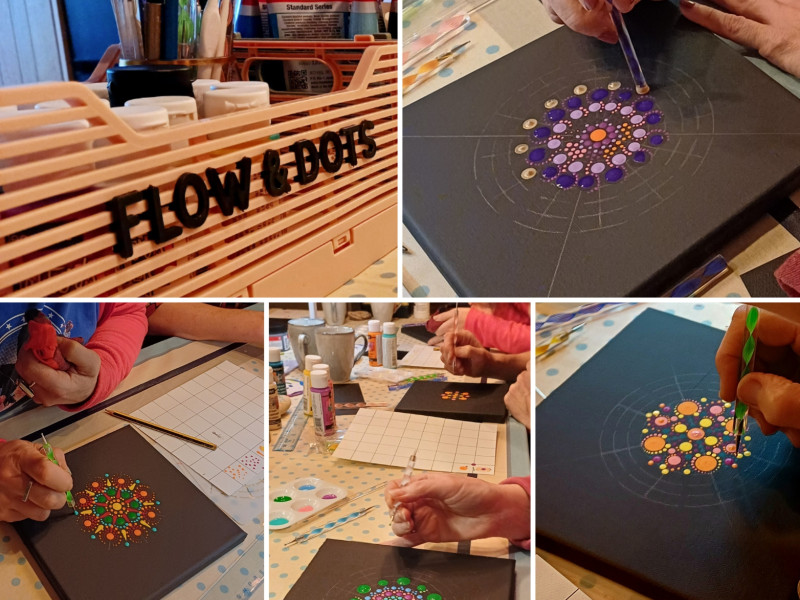 DOT ART MANDALA WORKSHOP