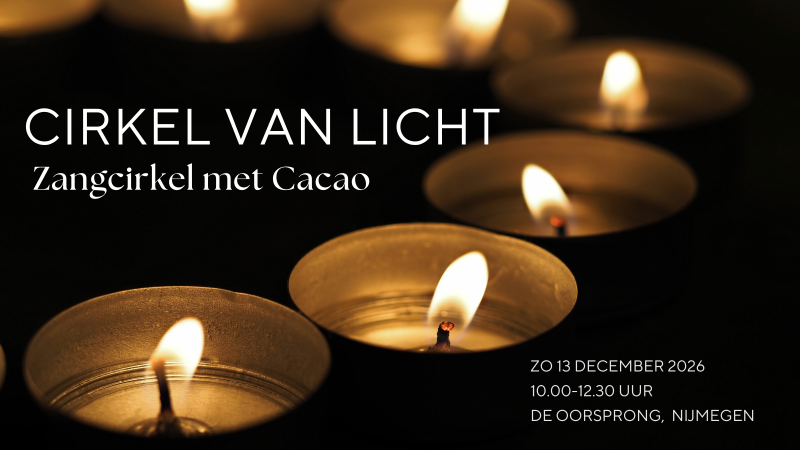 Cirkel van Licht- Zangcirkel met cacao