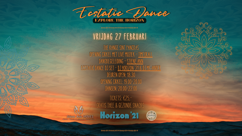 🥁 Ecstatic Dance | The Range | Sint Pancras | 5.0 ✨ - Ecstatic Dance, Danse libre, Musique live