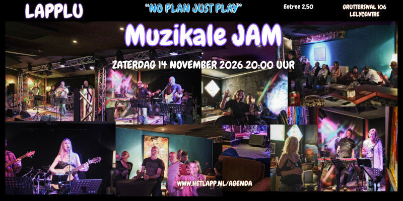 Jam open podium " No Plan just play"