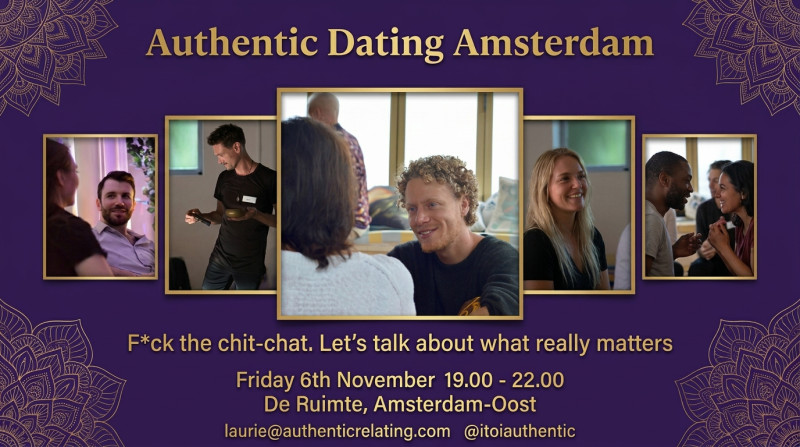 Authentic Dating Amsterdam - Dating, Authentic Relating, Verbinding