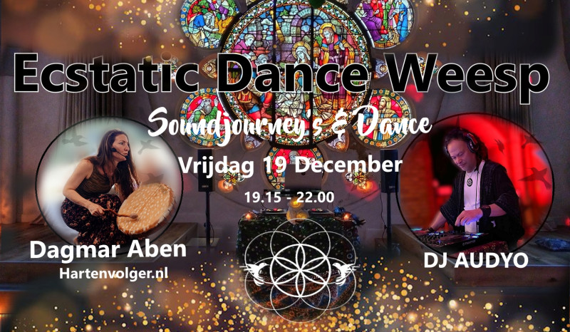 Soundjourney's & Ecstatic Dance : Dagmar Aben & DJ Audyo - Ecstatic Dance, Danse libre, Voyage sonore-bain sonore