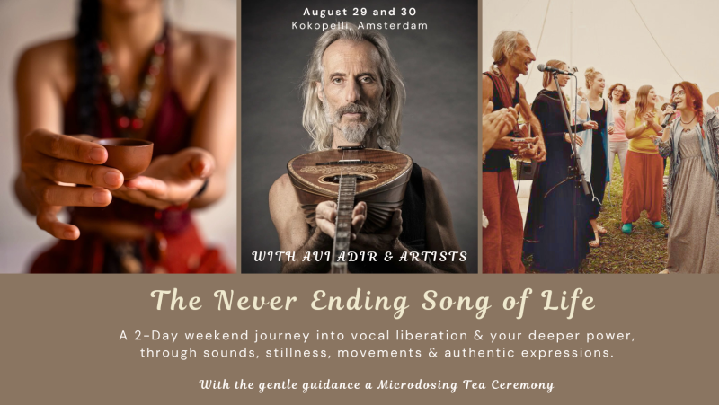 Sold out - The Never nding Song of Life - A Journey into Vocal Freedom - Voice Liberation, Singing Circle, Plant Medicine
