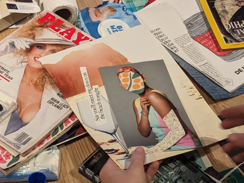 Inner Erotic Collage Workshop with Microdosing
